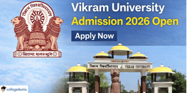 Vikram University Admission 2026 Open